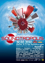 Flyer: Soundtropolis: Just Rave