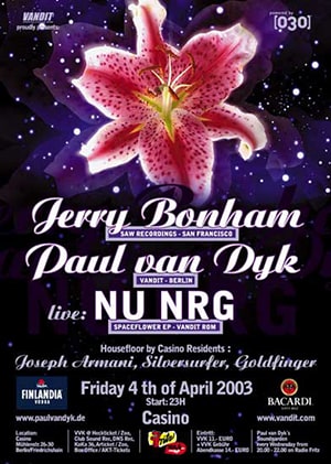 Vandit Night: Jerry Bonham, Paul van Dyk, Nu-NRG (live) @ Casino, Berlin [Thumbnail]