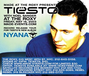 Tiesto @ The Roxy, New York City [Thumbnail]