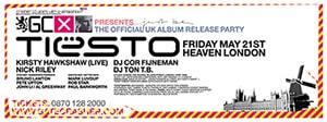 Tiesto "Just Be" Album Release Party @ Heaven, London [Thumbnail]
