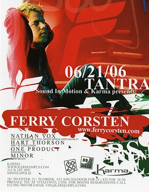 Ferry Corsten @ Karma Nightclub, Minneapolis [Thumbnail]