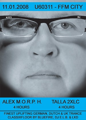 Technoclub: Talla 2XLC, Alex M.O.R.P.H. @ U60311, Frankfurt am Main [Thumbnail]