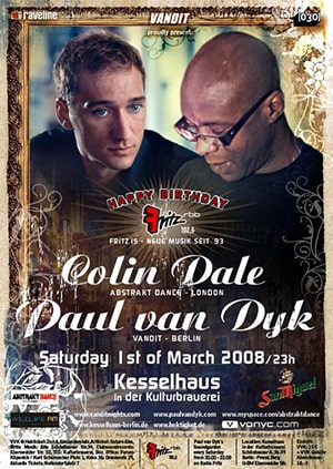 Vandit Night: Paul van Dyk, Colin Dale @ Kesselhaus (in der Kulturbrauerei), Berlin [Thumbnail]