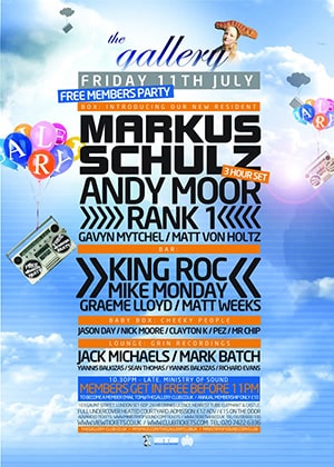 Markus Schulz, Andy Moor, Rank 1 @ The Gallery, Ministry of Sound, London [2] [Thumbnail]