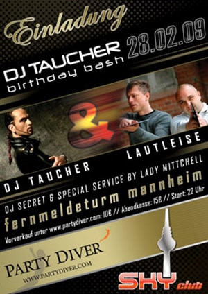 DJ Taucher Birthday Bash @ Fernmeldeturm, Mannheim [Thumbnail]