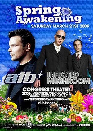 Spring Awakening: ATB, Infected Mushroom @ Congress Theater, Chicago [Thumbnail]