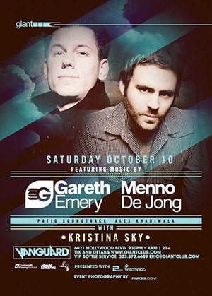 Gareth Emery, Menno de Jong @ Vanguard, Los Angeles [Thumbnail]