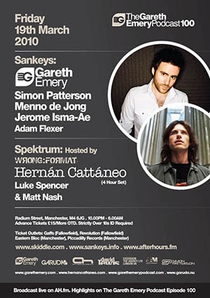 The Gareth Emery Podcast 100 Event @ Sankeys, Manchester [Thumbnail]