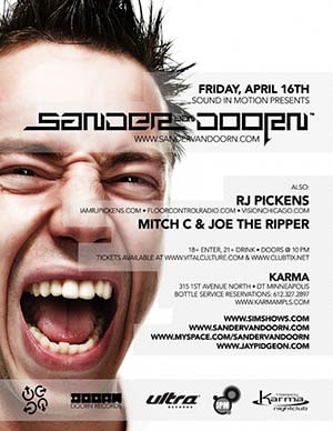 Sander van Doorn @ Karma Nightclub, Minneapolis [Thumbnail]