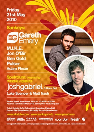 Gareth Emery, Josh Gabriel @ Sankeys, Manchester [Thumbnail]