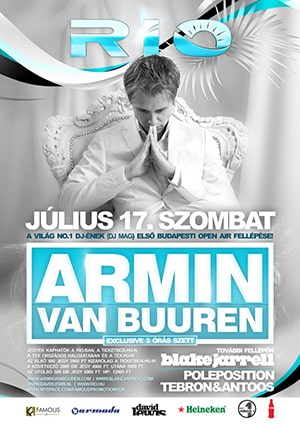 Armin van Buuren @ Club Rio, Budapest [Thumbnail]