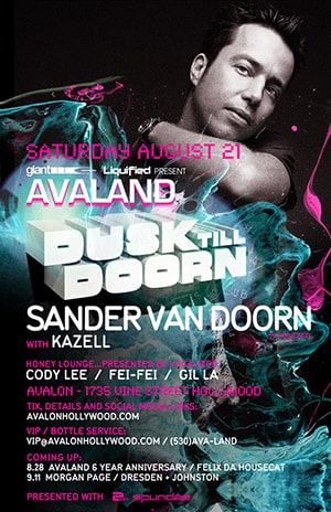 Sander van Doorn @ Avalon, Los Angeles [Thumbnail]