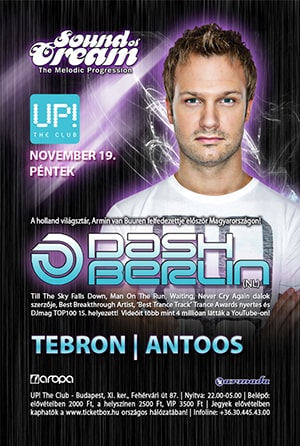 Dash Berlin @ UP! the Club, Budapest [Thumbnail]