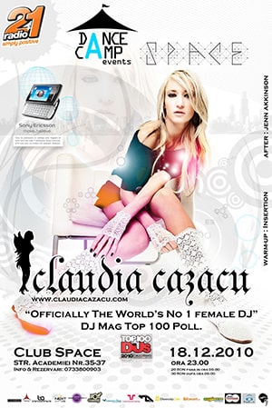 Claudia Cazacu @ Space Club, Bukarest [Thumbnail]