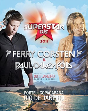 Ferry Corsten, Paul Oakenfold @ Forte de Copacabana, Rio de Janeiro [Thumbnail]