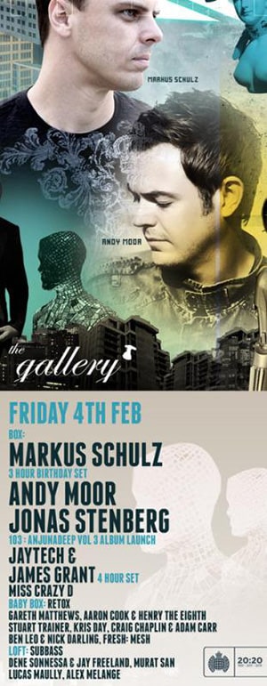 Markus Schulz, Andy Moor @ The Gallery, Ministry of Sound, London [Thumbnail]