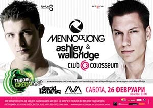 Menno de Jong, Ashley Wallbridge @ Club Colosseum, Skopje [Thumbnail]