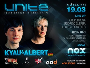 Kyau & Albert @ Club Nox, Recife [Thumbnail]