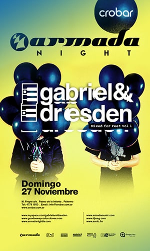 Gabriel & Dresden @ Crobar, Buenos Aires [Thumbnail]
