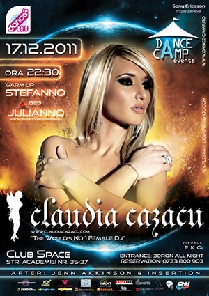 Claudia Cazacu @ Space Club, Bukarest [Thumbnail]