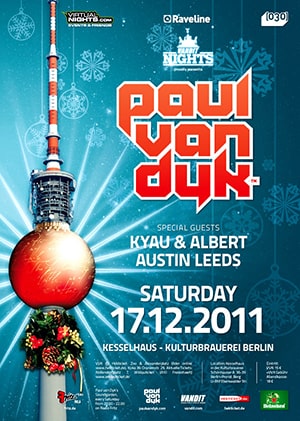 Vandit Night: Paul van Dyk, Kyau & Albert, Austin Leeds @ Kesselhaus, Berlin [Thumbnail]