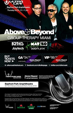 Ultra Music Festival: Above @ Beyond @ Bayfront Park Amphetheatre, Miami [Thumbnail]