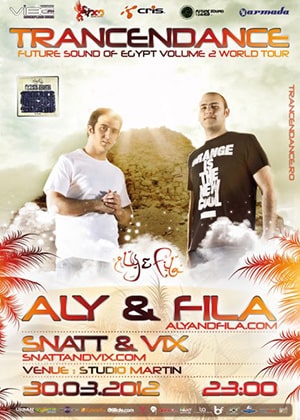 Trancendance: Aly & Fila @ Studio Martin, Bukarest [Thumbnail]