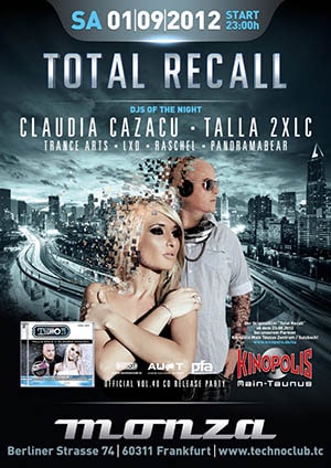 Technoclub: Claudia Cazacu, Talla 2XLC @ Monza, Frankfurt am Main [Thumbnail]