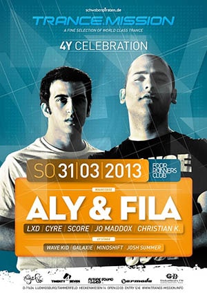 Trance.Mission: Aly & Fila @ Four Runners Club, Ludwigsburg [Thumbnail]