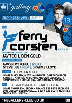 Ferry Corsten @ The Gallery, Ministry of Sound, London [Thumbnail]