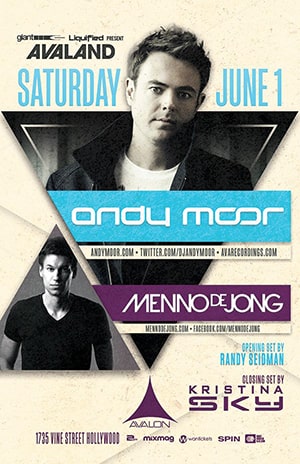 Andy Moor, Menno de Jong @ Avalon, Los Angeles [Thumbnail]