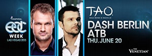 Dash Berlin, ATB @ Tao, Venetian, Las Vegas [Thumbnail]