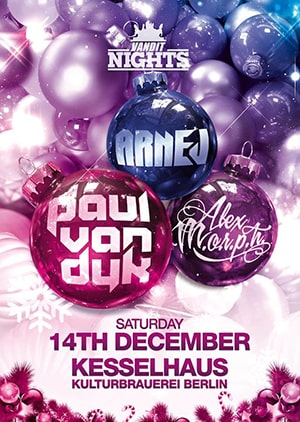 Winter Vandit Night: Paul van Dyk, Arnej, Alex M.O.R.P.H. @ Kesselhaus, Berlin [Thumbnail]