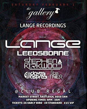 Lange @ Club Regal, Eastleigh [Thumbnail]