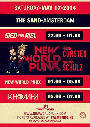 New World Punx (Ferry Corsten & Markus Schulz) @ The Sand, Amsterdam [Thumbnail]