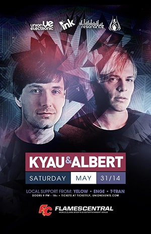 Kyau & Albert @ Flames Central, Calgary [Thumbnail]