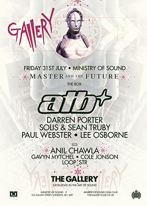 ATB @ The Gallery, Ministry of Sound, London [Thumbnail]