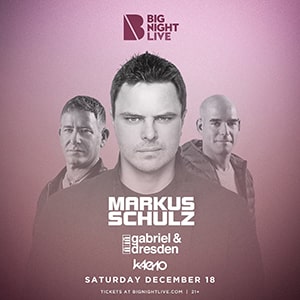 Markus Schulz, Gabriel & Dresden @ Big Night Live, Boston [Thumbnail]