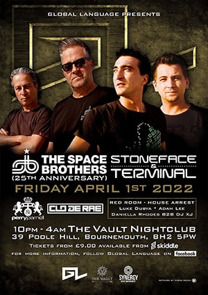 The Space Brothers, Stoneface & Terminal @ The Vault, Bournemouth [Thumbnail]