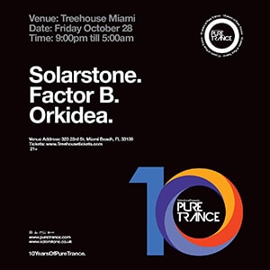 10 Years of Pure Trance @ Treehouse, Miami [Thumbnail]