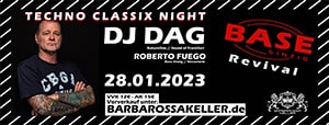 Techno Classix Night: DJ Dag, Robert Fuego @ Barbarossakeller, Sinzig [Thumbnail]