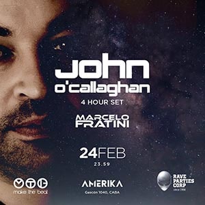 John O'Callaghan @ Amerika Disco, Buenos Aires [Thumbnail]