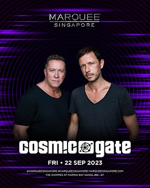 Cosmic Gate @ Marquee, Singapur [Thumbnail]