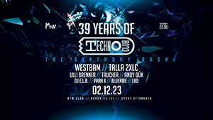 39 Years of Technoclub @ MTW Club, Offenbach [Thumbnail]