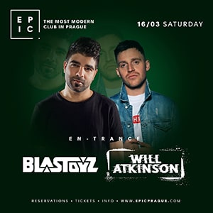 Blastoys, Will Atkinson @ Epic, Prag [Thumbnail]
