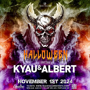 Halloween with Kyau & Albert @ Opaline, Portland [Thumbnail]