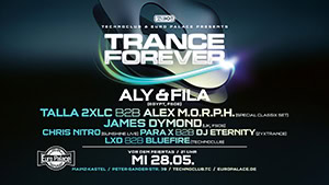 Trance Forever: Aly & Fila, Talla 2XLC, Alex M.O.R.P.H. @ Euro Palace, Mainz [Thumbnail]