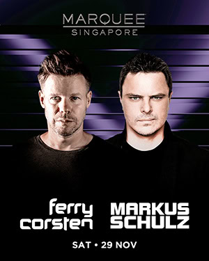 Ferry Corsten & Markus Schulz @ Marquee, Singapur [Thumbnail]