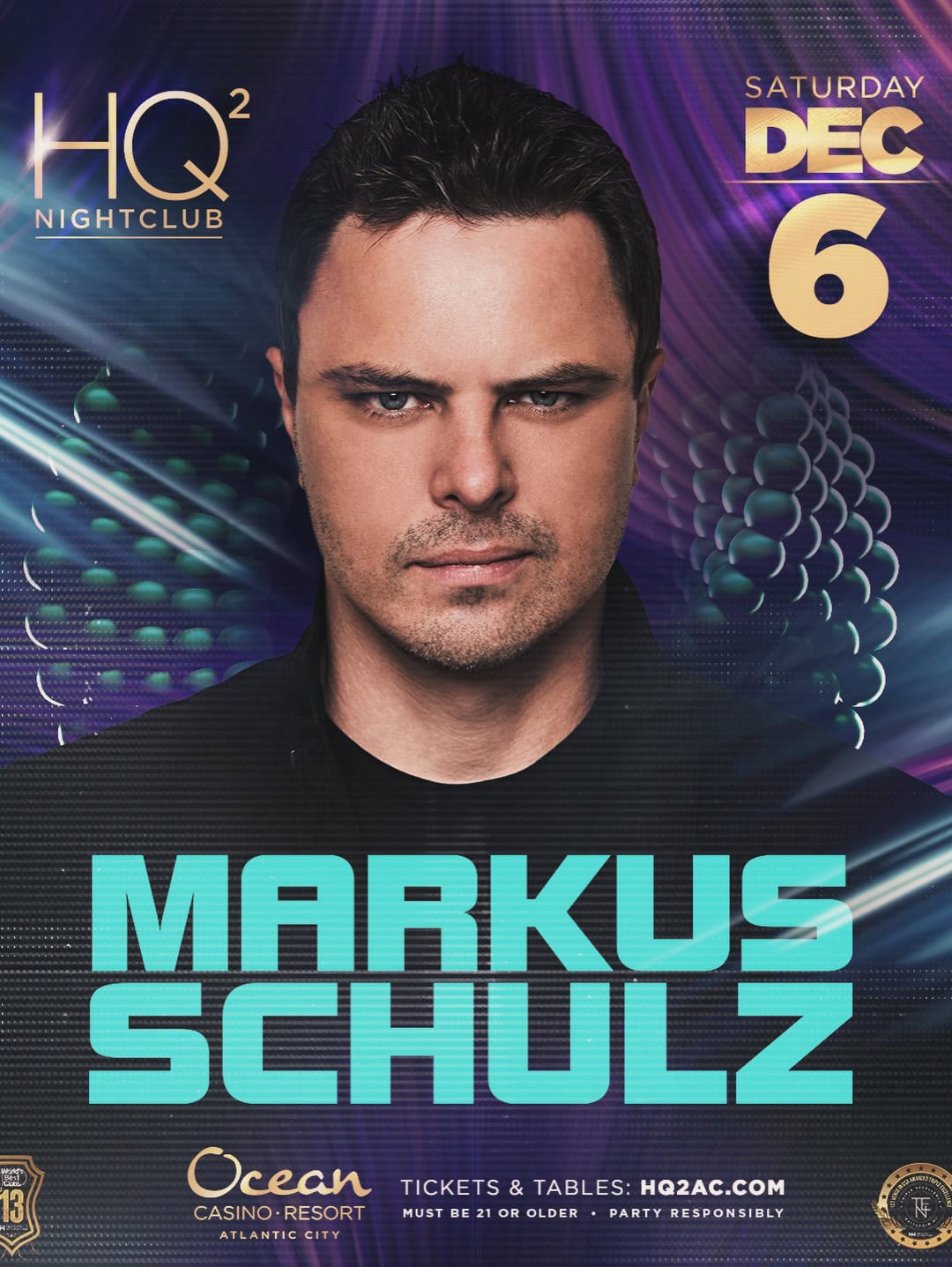 Markus Schulz @ HQ2 Nightclub, Ocean Casino Resort, Atlantic City [Thumbnail]