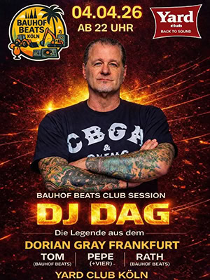 DJ Dag @ Yard Club, Köln [Thumbnail]